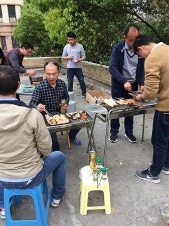 張義森大組戶外燒烤